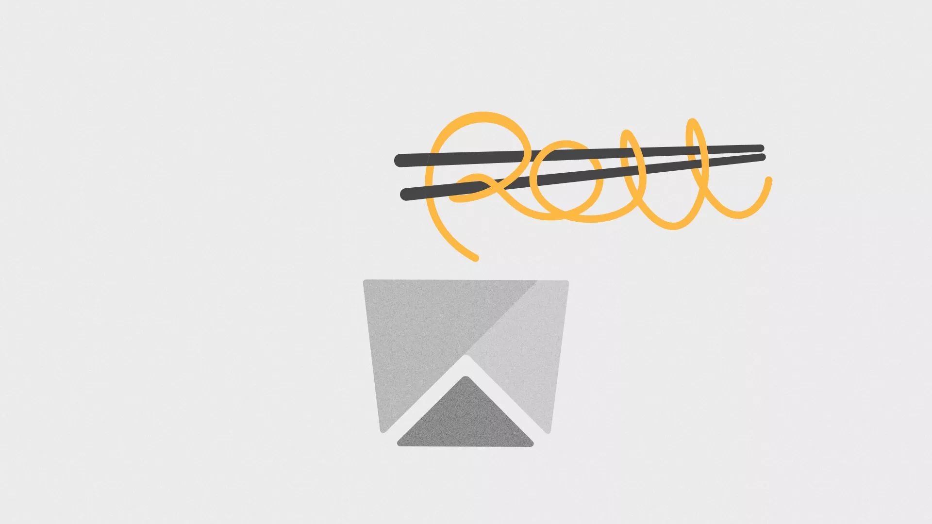 Оформление меню суши-бара «Roll Wok Club» в Московском